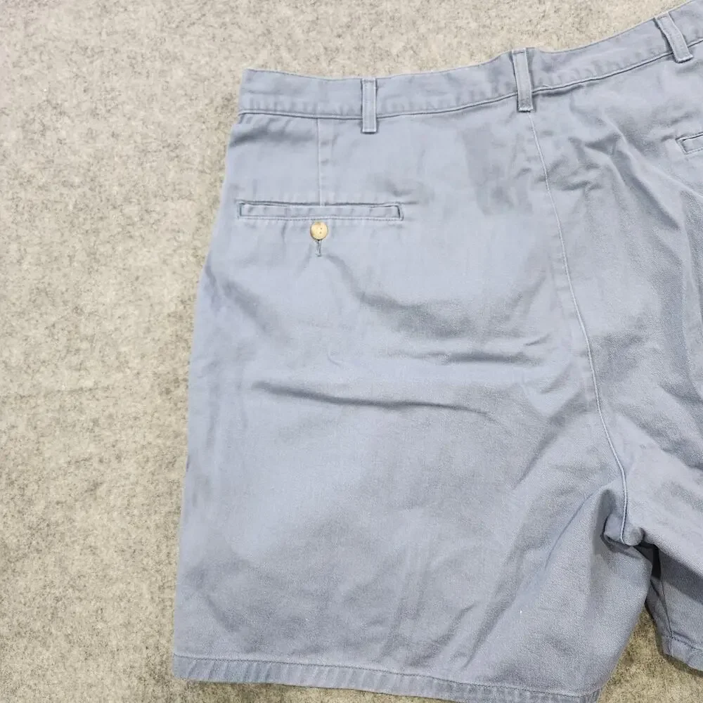 Vintage Polo‎ Ralph Lauren Shorts Mens 40 Blue Pleated Chino Classic USA 90s 80s